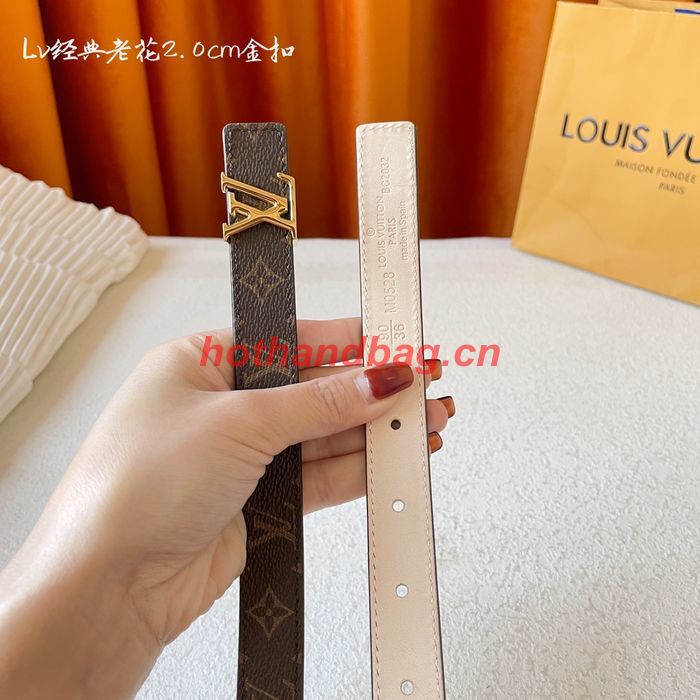 Louis Vuitton Belt 20MM LVB00060 Louis Vuitton Belt 20MM LVB00060